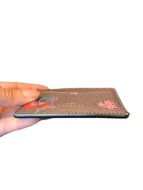 Coach Wildflower GUC Slim Card Holder - Picture 4 of 9